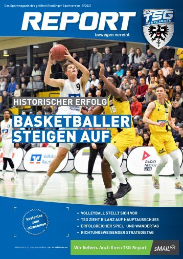 TSG Reutlingen Report II 2021 Vereinsmagazin