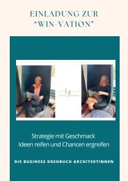 Business WIN VATION -  Die Einladung zu einem ganz besonderen Talk