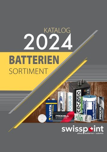 Katalog - Batterien 2024