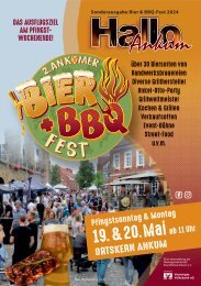 Hallo Ankum - Sonderausgabe Bier & BBQ Fest 2024