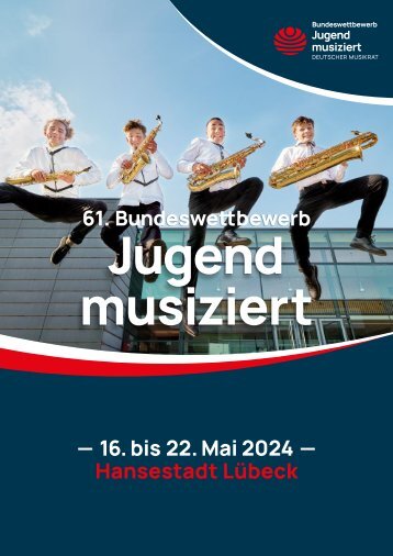 Deutscher Musikrat Programmbuch 61. Bundeswettbewerb Jugend musiziert