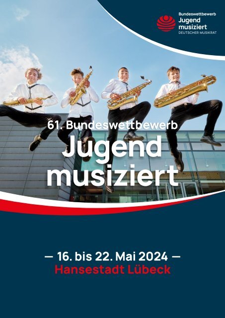 Deutscher Musikrat Programmbuch 61. Bundeswettbewerb Jugend musiziert