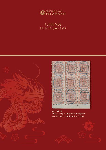 181. Auktion China Sonderkatalog