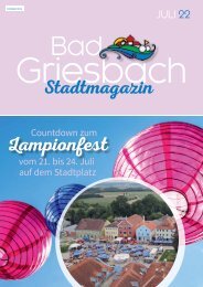Stadtmagazin Bad Griesbach Juli 2022