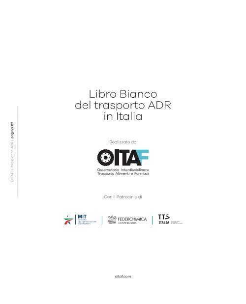 Libro Bianco del trasporto ADR in Italia - Vol. 3