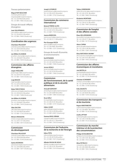 Annuaire officiel de l'Union européenne 2011 - EU Bookshop - Europa