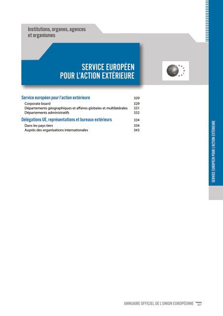 Annuaire officiel de l'Union européenne 2011 - EU Bookshop - Europa