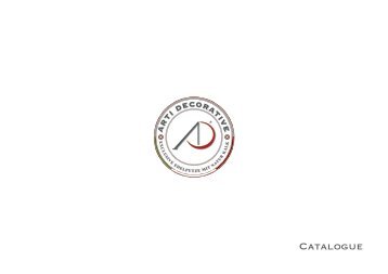 Catalogue Arti Decorative