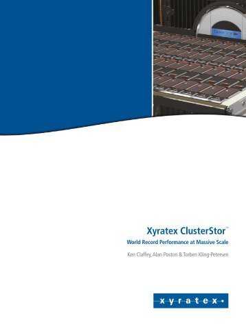 Xyratex ClusterStorTM