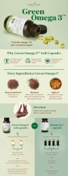 Green Omega 3 Infographic