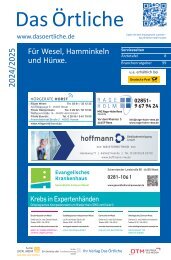 Wesel, Hamminkeln und Hünxe ÖTB 24/25