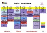 Fitness Timetable June24