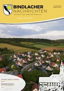 Bindlacher Nachrichten - 18.05.2024