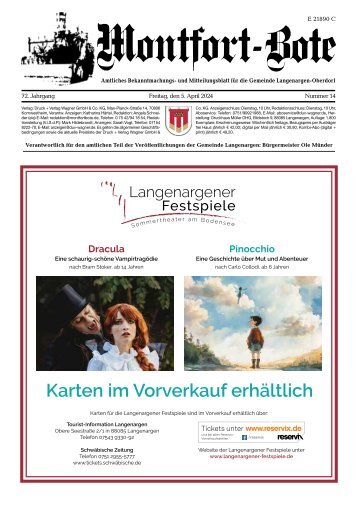 16.05.2024 Montfort-Bote