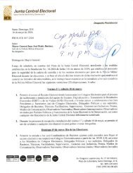 MEMORADUM POLICÍA MILITAR ELECTORAL