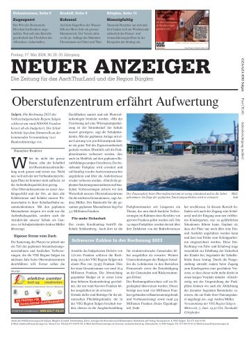 Neuer Anzeiger 17. Mai 2024