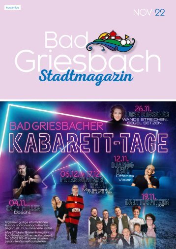 Stadtmagazin November 2022