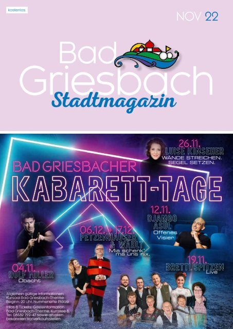 Stadtmagazin November 2022
