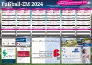 Fußball-EM-Planer 2024 für Ingelheim und Umgebung