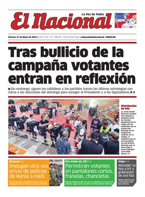 Impreso viernes 17 mayo 2024