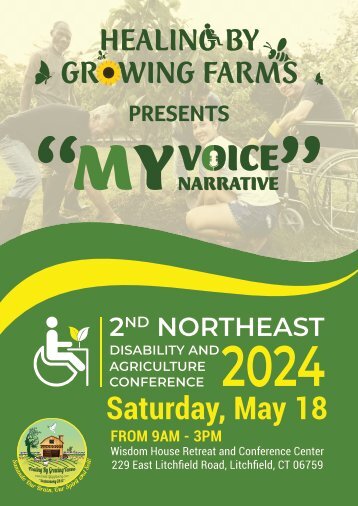 (Conference Day Program) 2nd Northeast Disability & Agriculture conference 2024