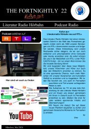 Newsletter  Nr - 22 - Literaturradio Hörbahn