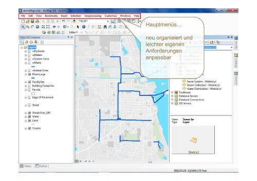 ESRI Anwendertreffen Küste - Neues in ArcGIS 10 ... - AG GIS-Küste