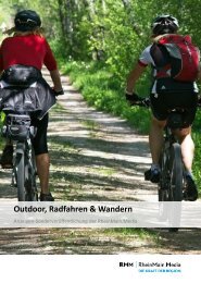 Outdoor, Radfahren und Wandern