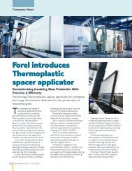 Forel introduces Thermoplastic spacer applicator