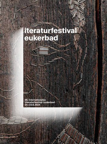 Programmheft 28. Internationales Literaturfestival Leukerbad