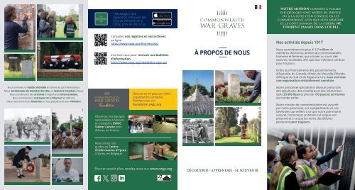 About Us 4 fold DL leaflet - 2024 - FRENCH