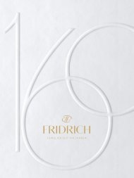 160 Jahre Juwelier Fridrich - Jubiläumsbooklet