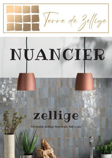 NUANCIER ZELLIGES Terre De Zellige