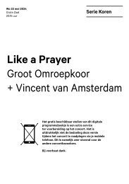 2024 05 22 Like a Prayer - Groot Omroepkoor + Vincent van Amsterdam