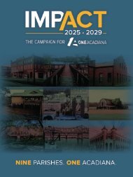 IMPACT 2025-2029: The Campaign for One Acadiana