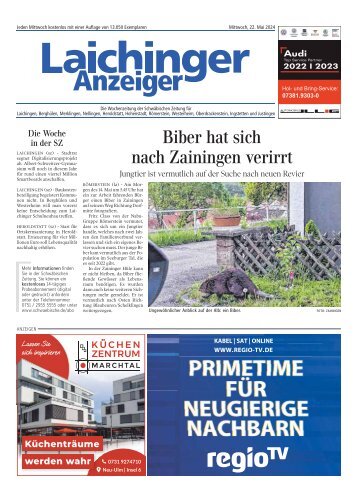 22.05.2024 Laichinger Anzeiger