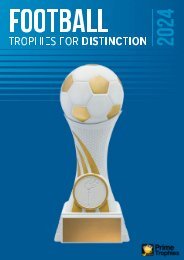 Prime Trophies Football Catalogue 2024