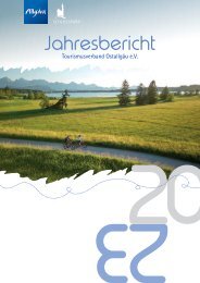 Tourismusverband Ostallgäu Jahresbericht 2023