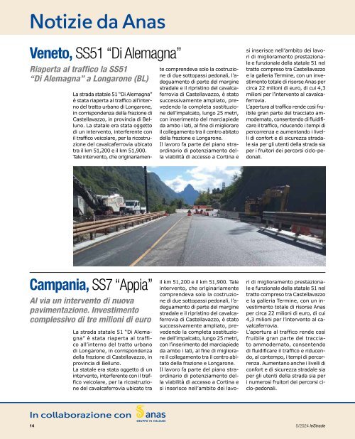 leStrade n. 1597 maggio 2024
