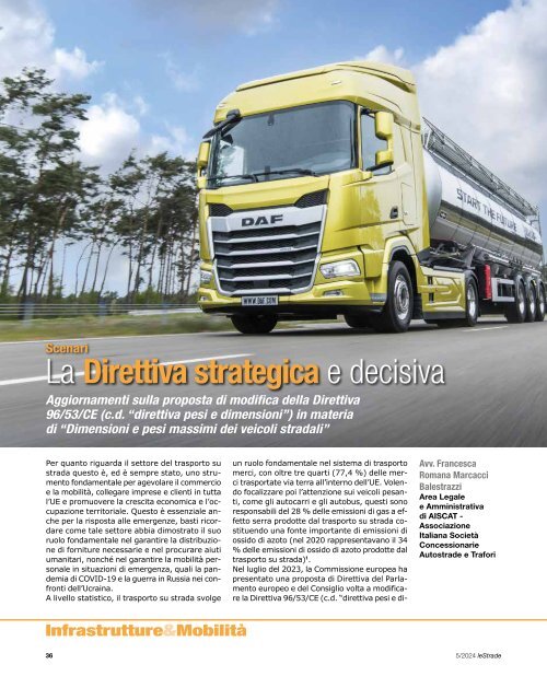leStrade n. 1597 maggio 2024