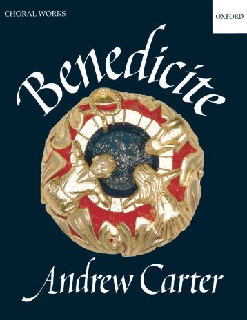 Andrew Carter Benedicite