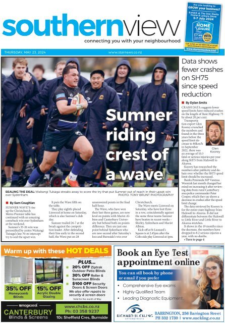 Southern View: May 23, 2024