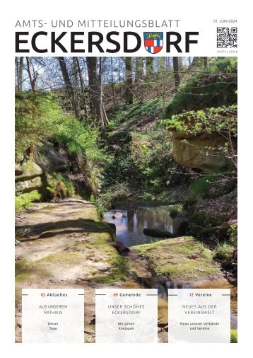 Eckersdorf Amt- und Mitteilungsblatt Juni 2024