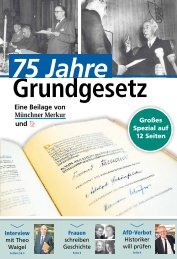 75 Jahre Grundgesetz | Großes Spezial auf 12 Seiten