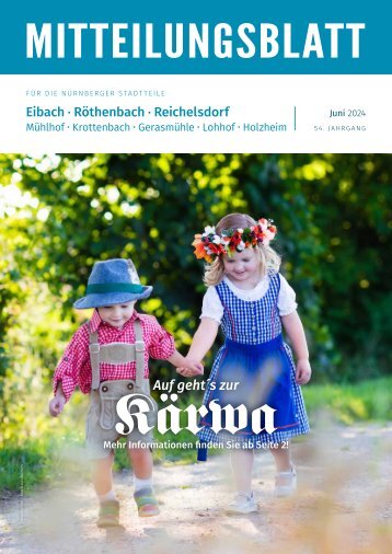 Mitteilungsblatt Nürnberg-Eibach/Reichelsdorf/Röthenbach - Juni 2024