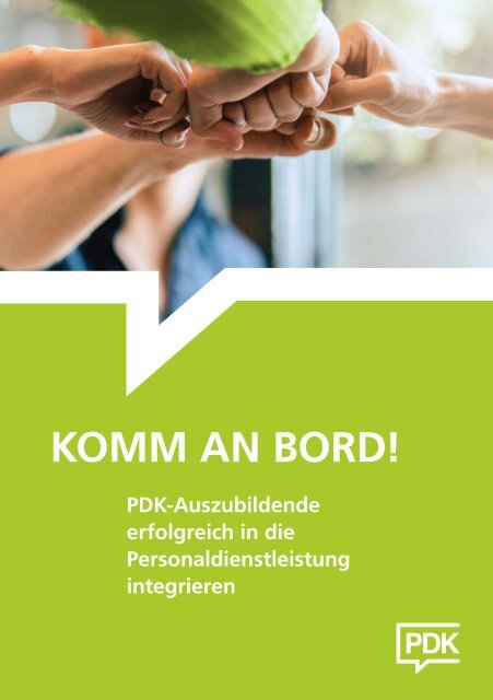 PDK-Infobroschüre für Unternehmen