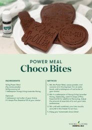 Recipe - Power Meal Choco Bites