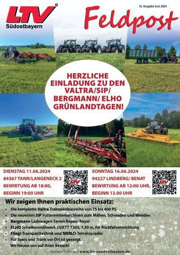 Feldpost Ausgabe 16/ Juni 2024