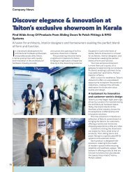 Discover elegance & innovation at Taiton’s exclusive showroom in Kerala