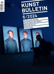 Kunstbulletin Juni 2024